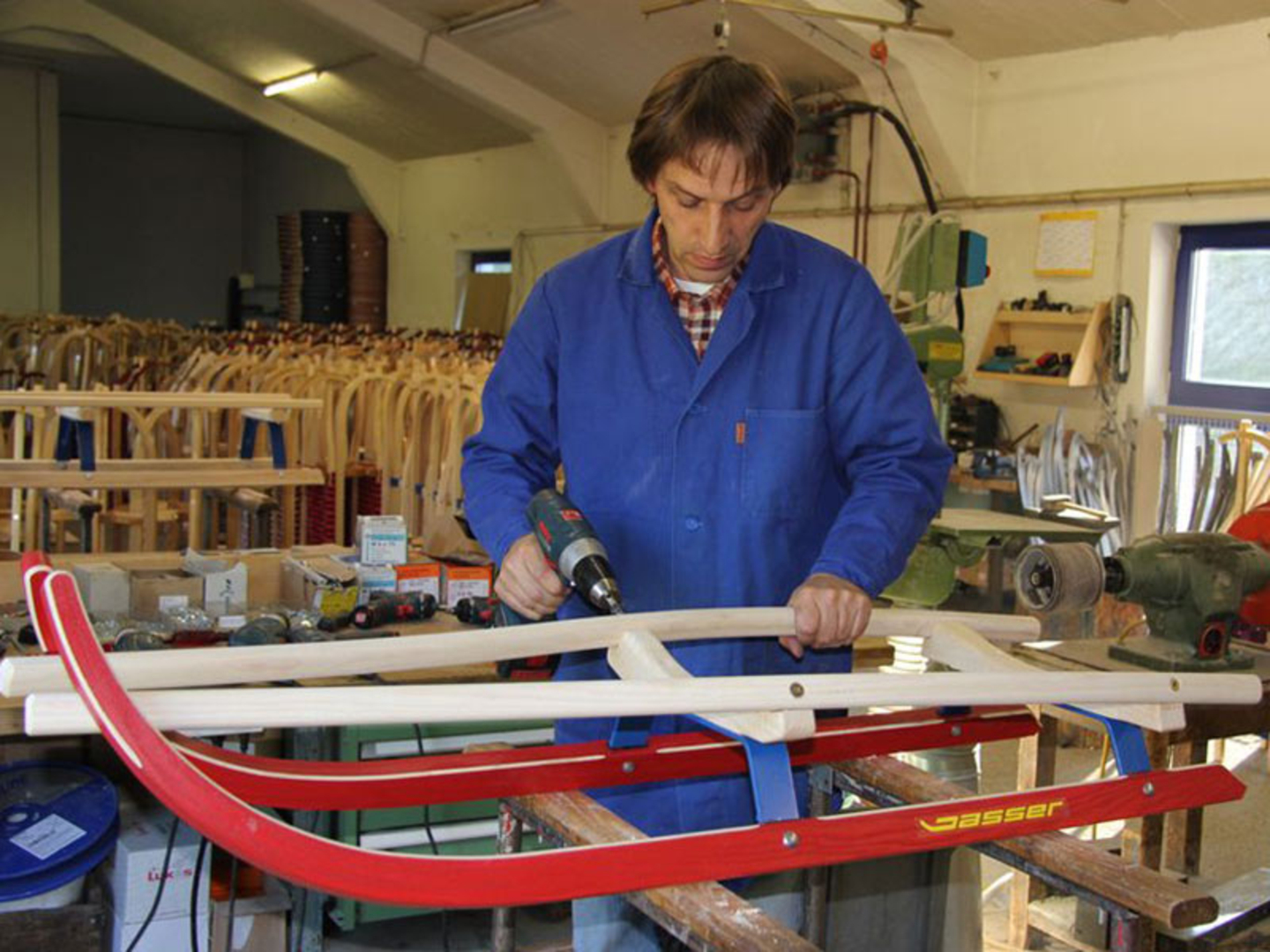 Gasser Rodel Werkstatt in Tirol