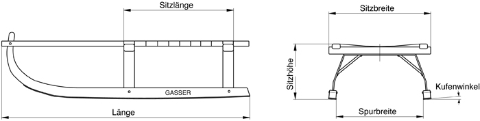 Verleihrodel 1 ½-Sitzer – Bild 2