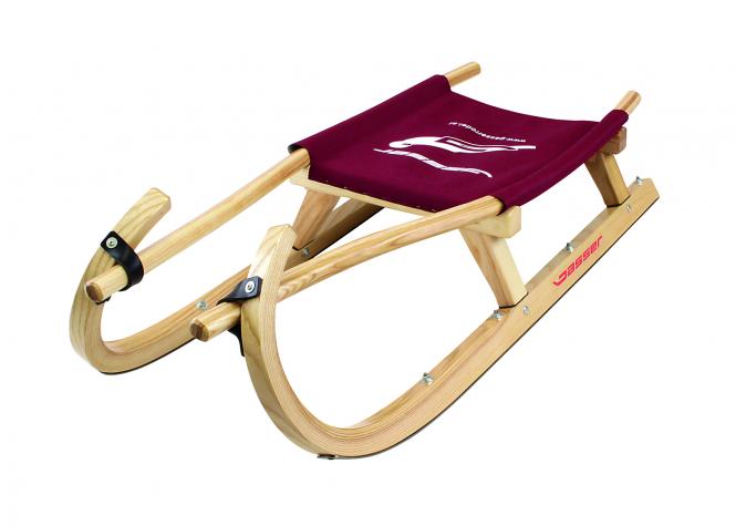 Tourenrodel Spezial Klassik 1-Sitzer von Gasser Rodel (Blau)